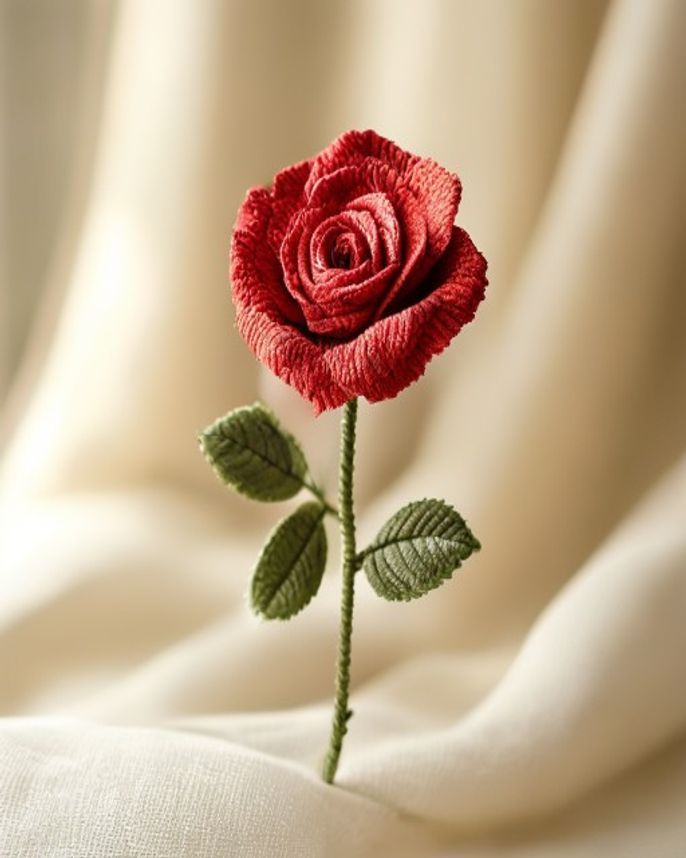 Single Rose Stem